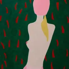 Nieukryta - obraz olejny - Agnieszka Brzezińska